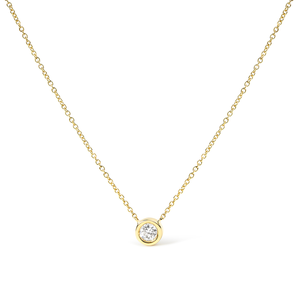 10K Yellow Gold 1/10 Carat Round